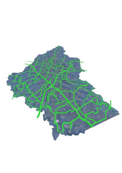 A map with green lines

Description automatically generated